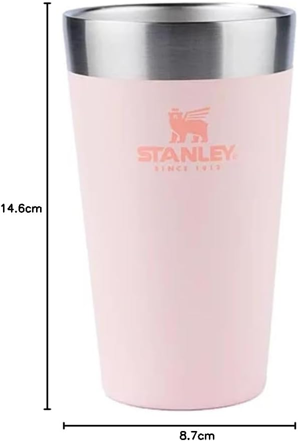Stanley - Copo de cerveja isolado, copo empilhável Stay Chill de 473 ml, para bebidas quentes ou frias