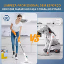 Esfregão Elétrico 9 Em 1 Mop Sem fio Escova De Limpeza Pesada Janela Banheiro e Cozinha Rapida Multiuso 360 Recarregavel Giratoria