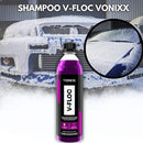 Kit Lavagem Automotiva Completa Vonixx Cera Carnauba Tok Final V-Floc Revitalizador de Plasticos intense Sintra fast