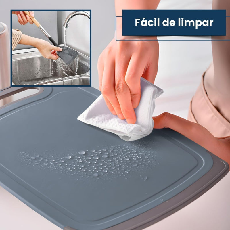 Conjunto de Utensílios de Cozinha 19 Peças em Silicone com Cabo de Madeira, Livre de BPA, Antiaderente e Resistente ao Calor (Branco)