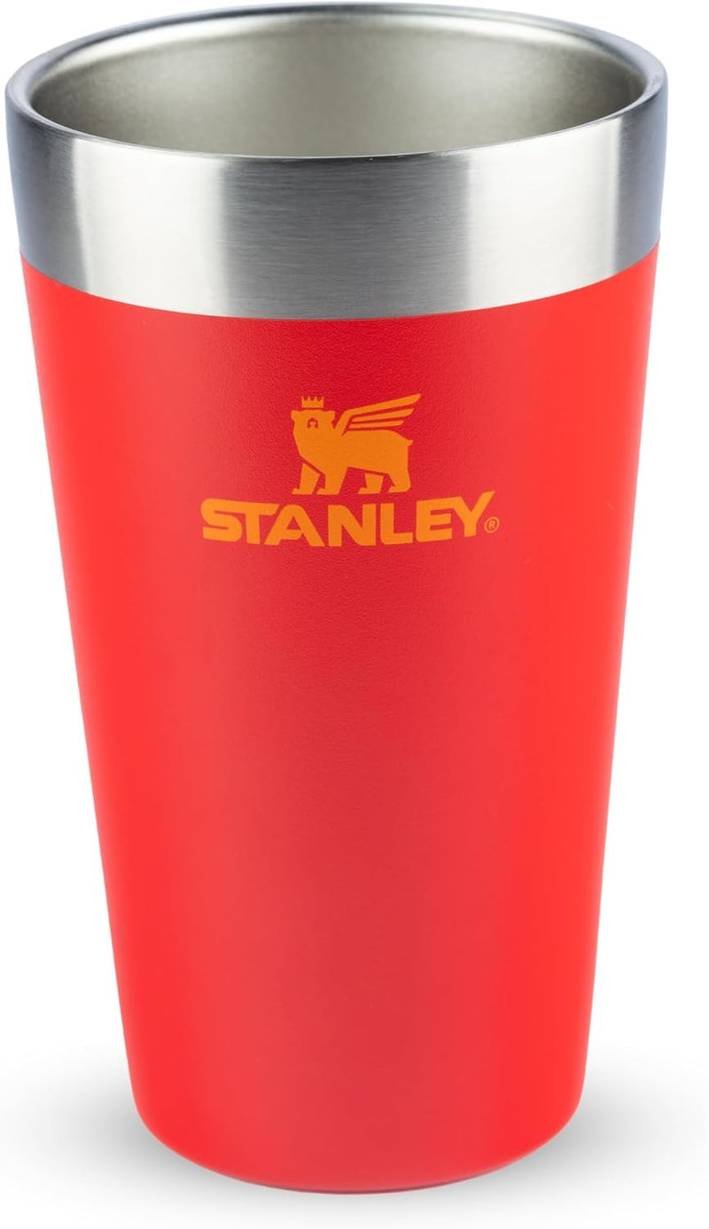 Stanley - Copo de cerveja isolado, copo empilhável Stay Chill de 473 ml, para bebidas quentes ou frias
