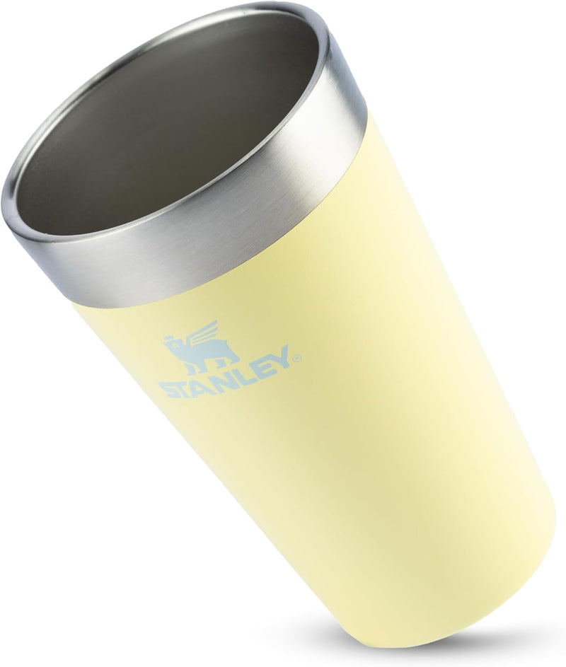 Stanley - Copo de cerveja isolado, copo empilhável Stay Chill de 473 ml, para bebidas quentes ou frias