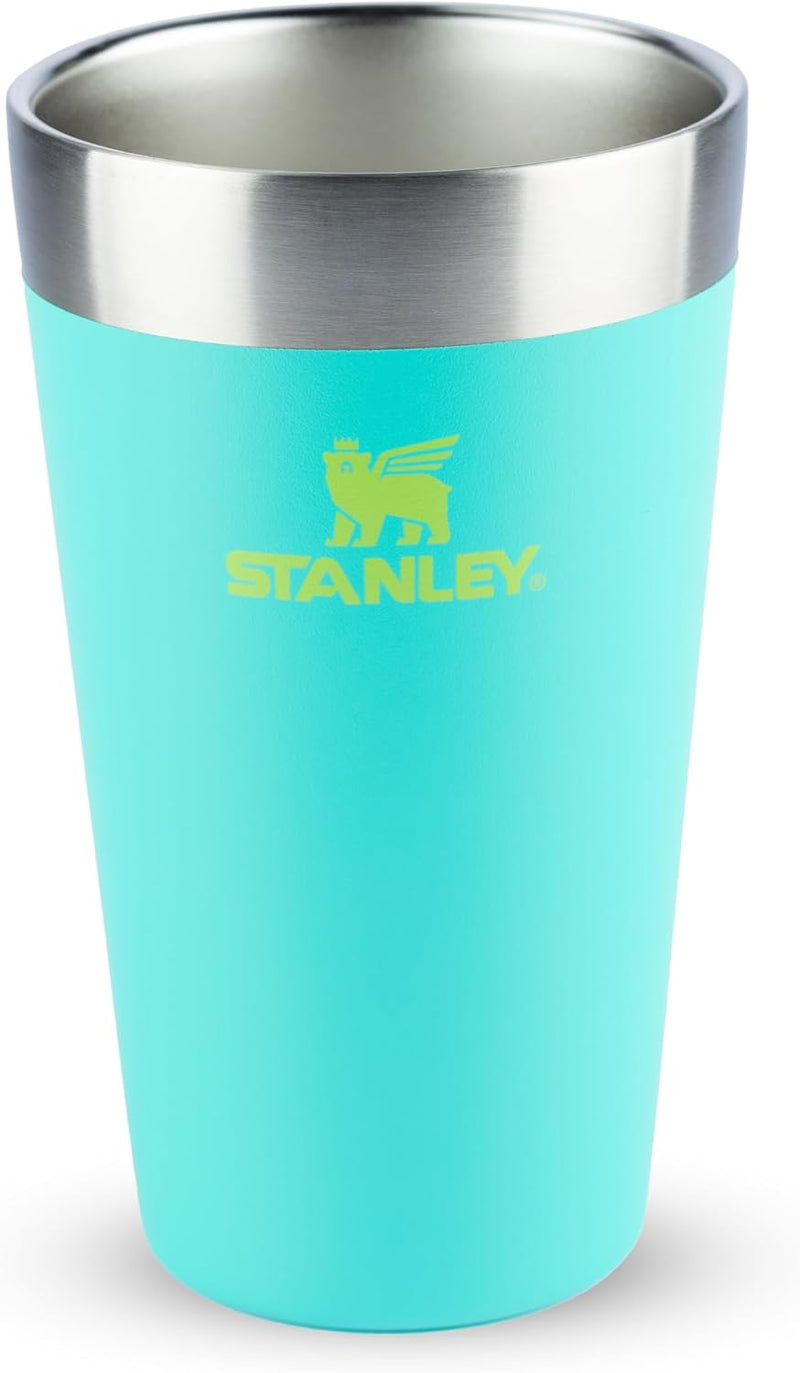 Stanley - Copo de cerveja isolado, copo empilhável Stay Chill de 473 ml, para bebidas quentes ou frias