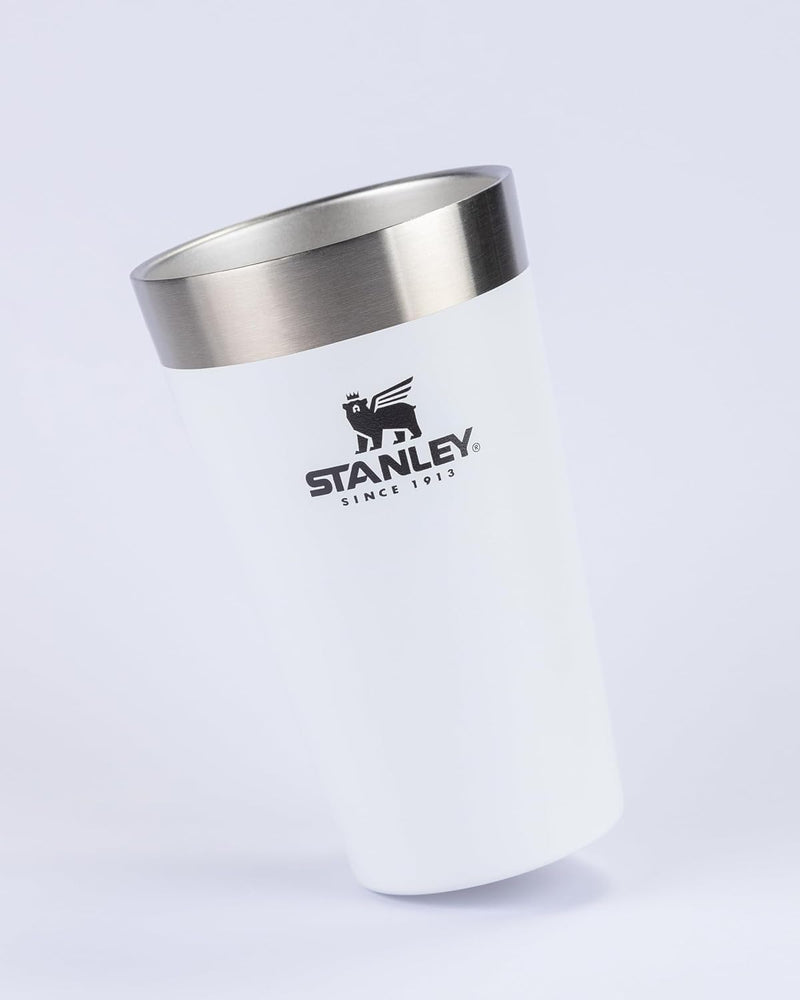 Stanley - Copo de cerveja isolado, copo empilhável Stay Chill de 473 ml, para bebidas quentes ou frias