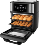 MONDIAL Fritadeira Air Fryer Forno Oven 12L, Preto/Inox, 2000W, 110V - AFON-12L-BI