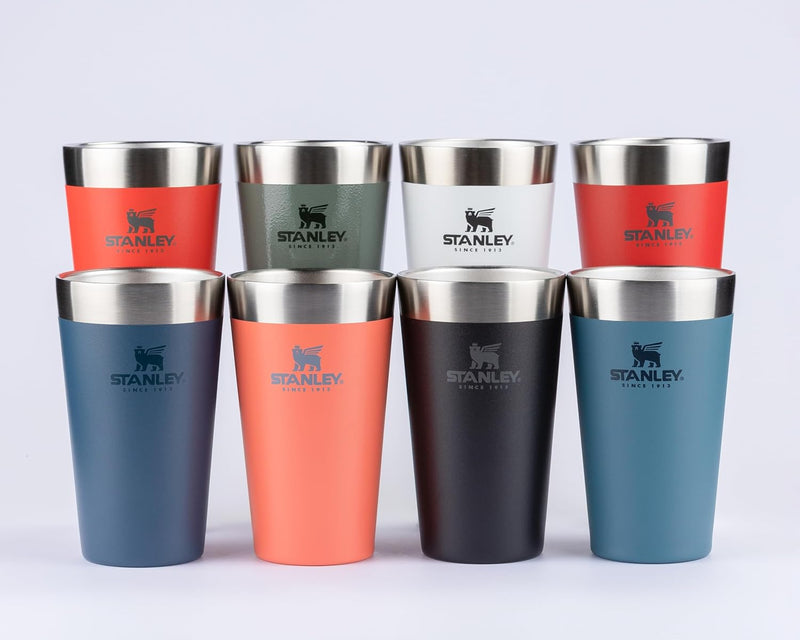 Stanley - Copo de cerveja isolado, copo empilhável Stay Chill de 473 ml, para bebidas quentes ou frias