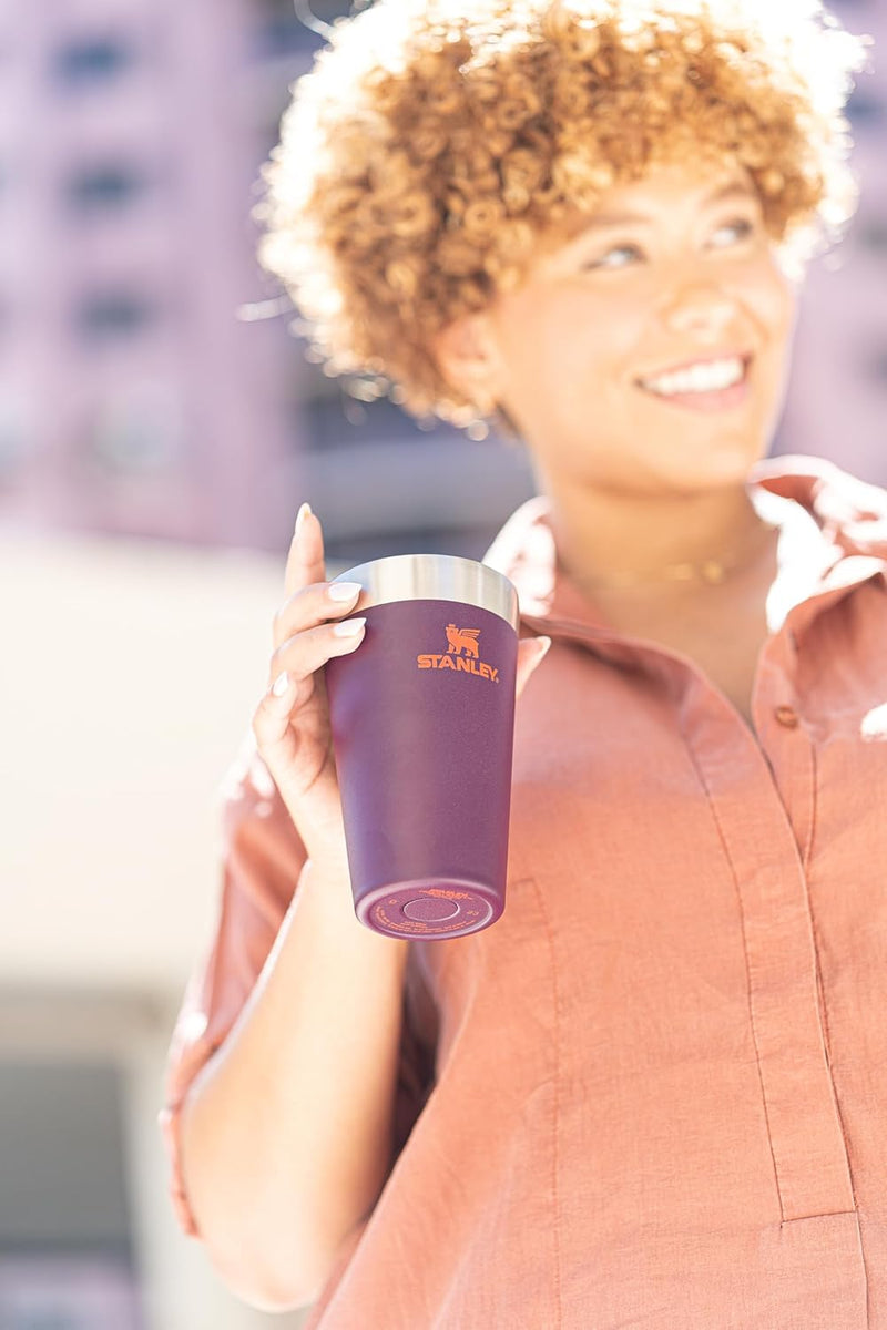 Stanley - Copo de cerveja isolado, copo empilhável Stay Chill de 473 ml, para bebidas quentes ou frias