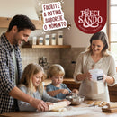 Kit Com 15 Potes Herméticos para Mantimentos, Plástico PP Transparente com Tampa Easy Lock, para Organização de Cozinha e Casa, Certificado CE e FDA