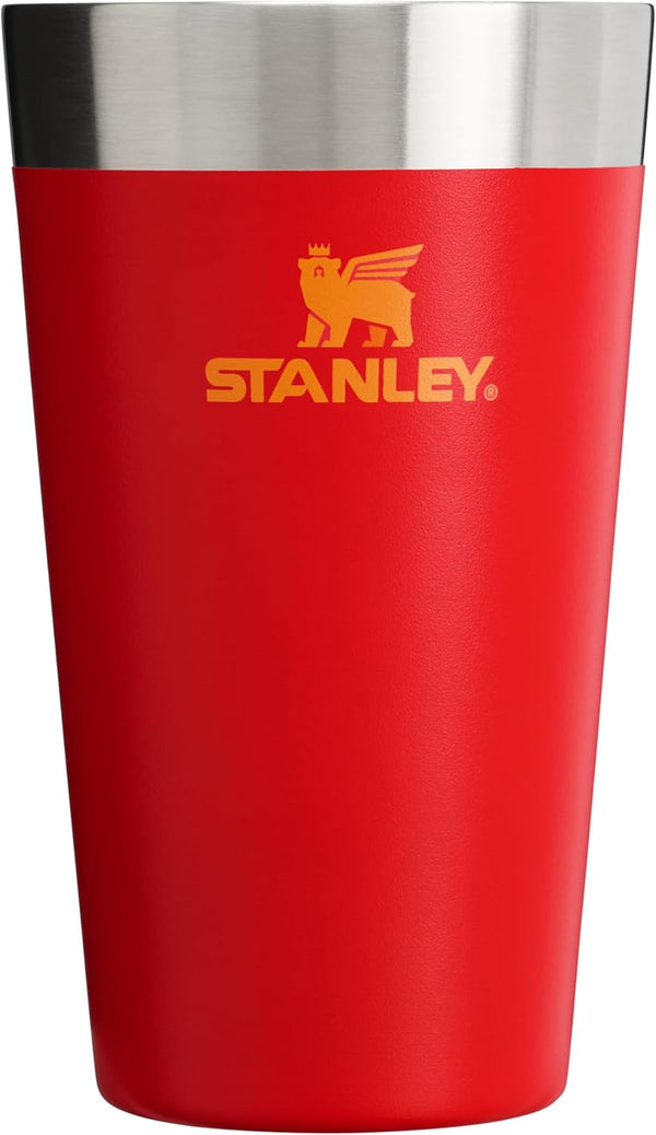 Stanley - Copo de cerveja isolado, copo empilhável Stay Chill de 473 ml, para bebidas quentes ou frias