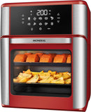 MONDIAL Fritadeira Air Fryer Forno Oven 12L, Preto/Inox, 2000W, 110V - AFON-12L-BI