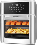 MONDIAL Fritadeira Air Fryer Forno Oven 12L, Preto/Inox, 2000W, 110V - AFON-12L-BI