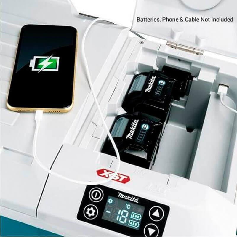 Cooler Refrigerador E Aquecedor A Bateria 40v Makita