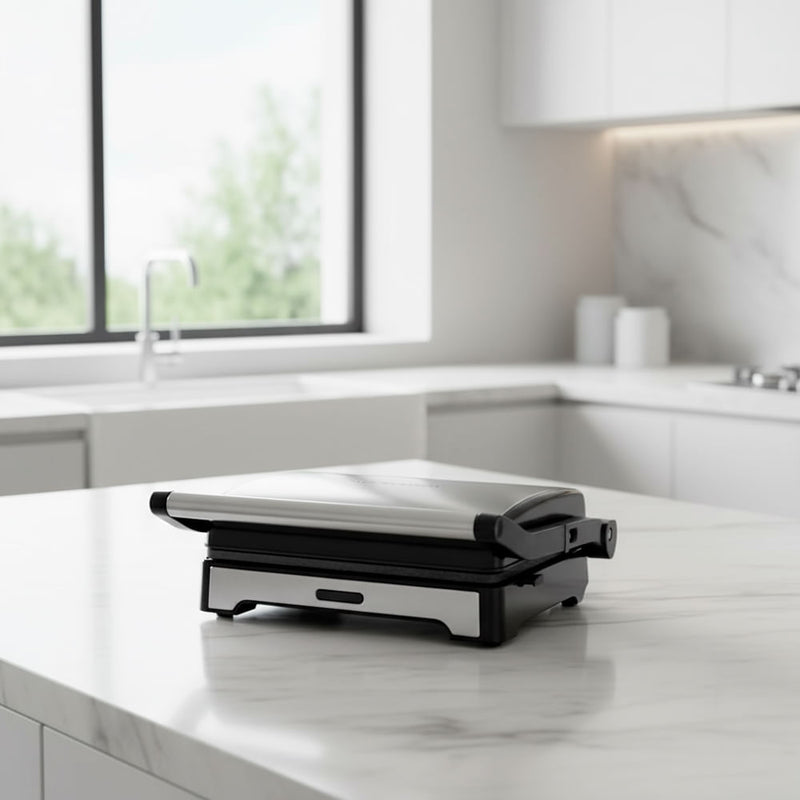 Grill Chapa Elétrica Inox 220V Útil Eletro RF5242